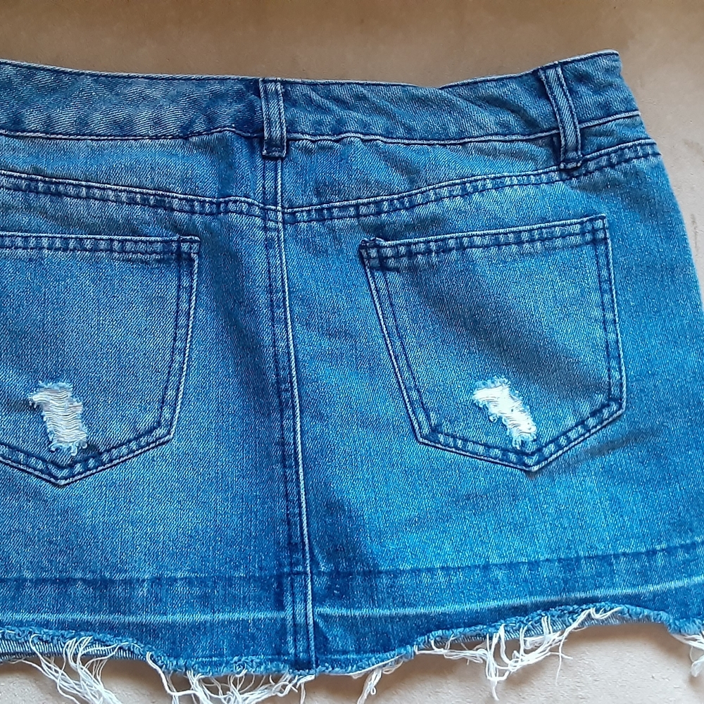 refuge Jean skirt